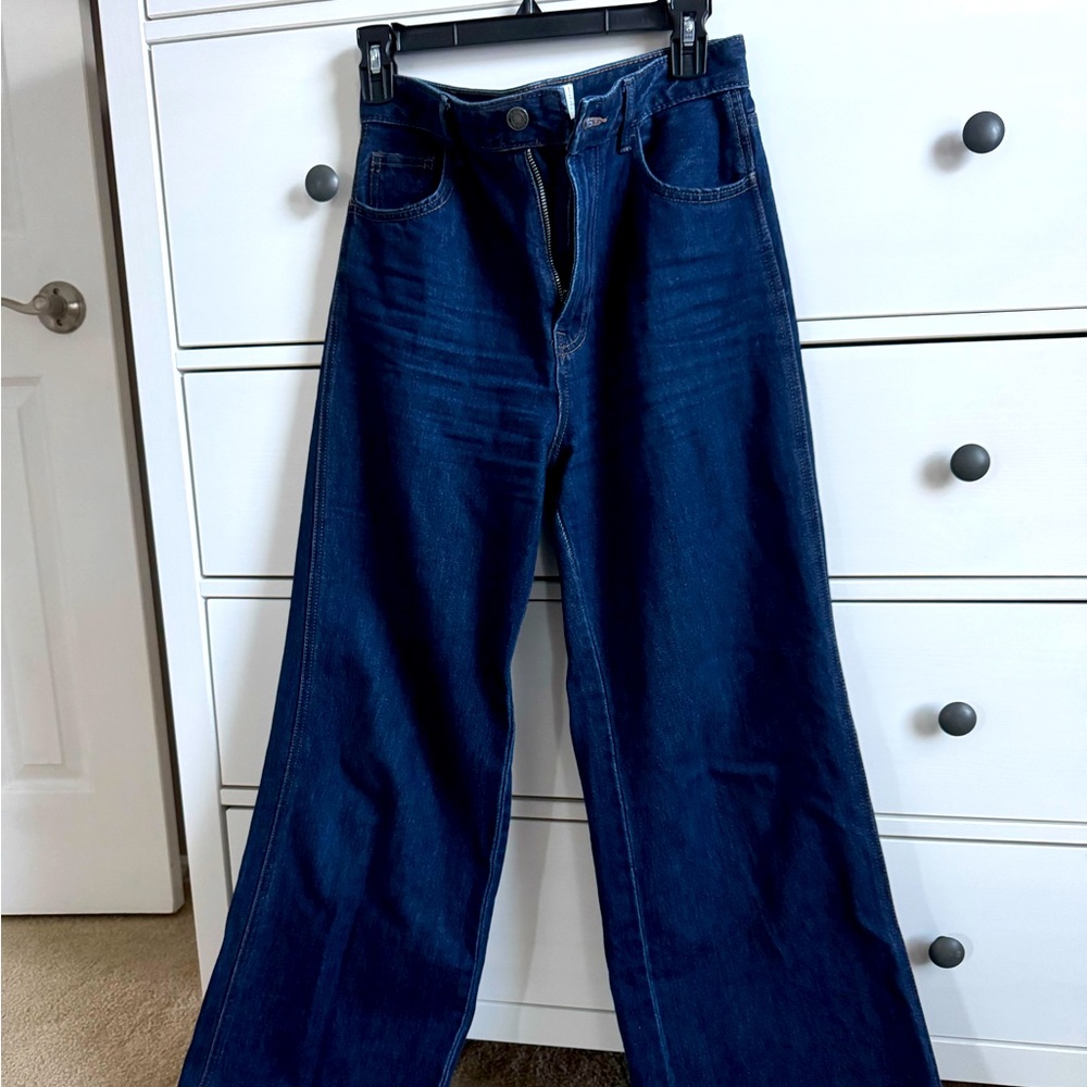 Stradivarius, wide leg pants, S